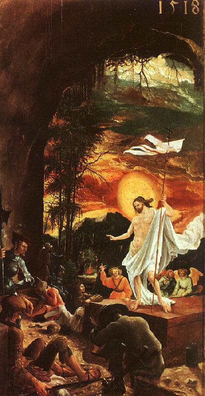 Albrecht Altdorfer Resurrection France oil painting art